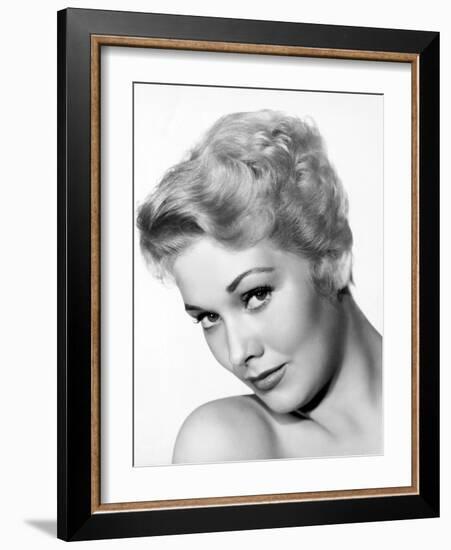 Kim Novak in the 50's (b/w photo)-null-Framed Photo