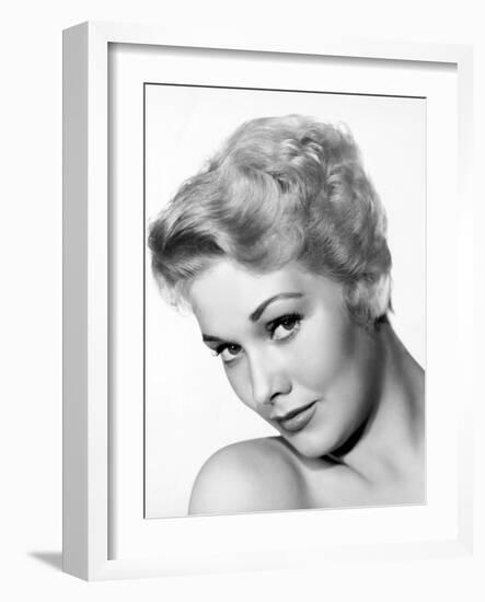 Kim Novak in the 50's (b/w photo)-null-Framed Photo