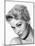 Kim Novak in the 50's (b/w photo)-null-Mounted Photo