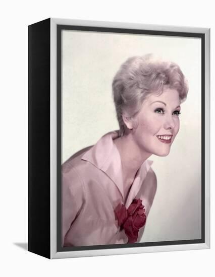 Kim Novak in the 50's (photo)-null-Framed Stretched Canvas