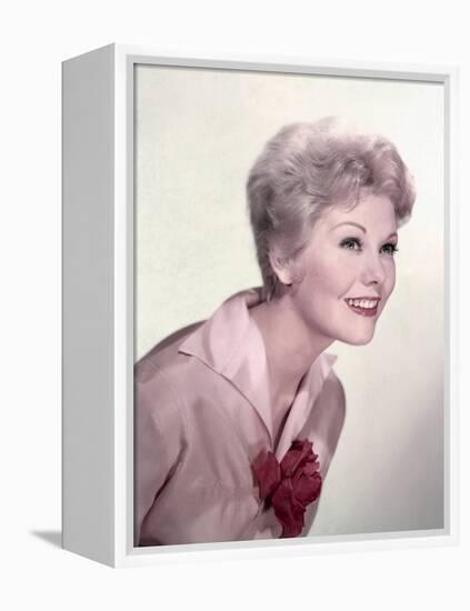 Kim Novak in the 50's (photo)-null-Framed Stretched Canvas
