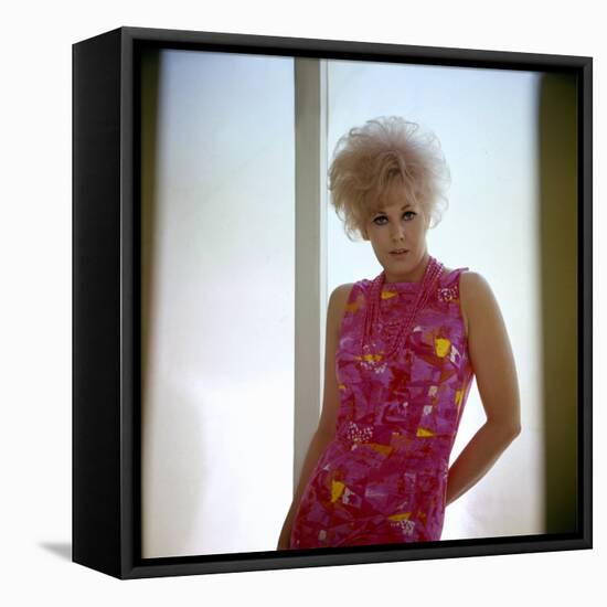 Kim Novak in the 60's-null-Framed Stretched Canvas