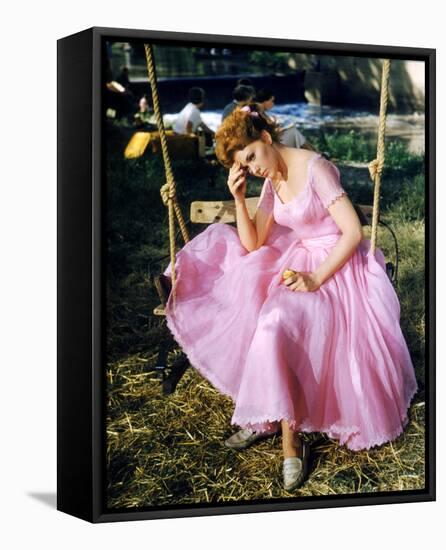 Kim Novak, Picnic (1955)-null-Framed Stretched Canvas