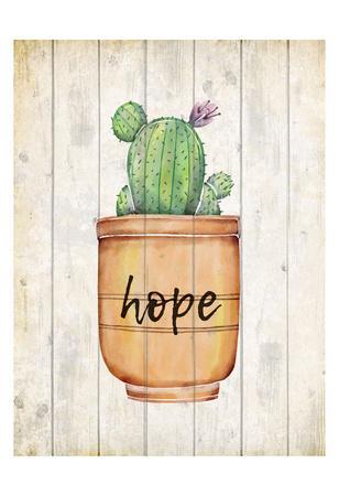 24 x 24 Potted Life 2 Poster Print by Kimberly Allen