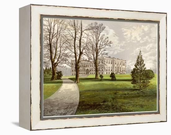 Kimbolton Castle, Huntingdonshire, Home of the Duke of Manchester, C1880-AF Lydon-Framed Premier Image Canvas