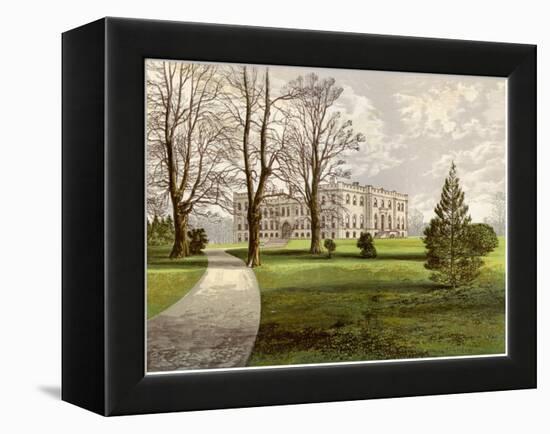 Kimbolton Castle, Huntingdonshire, Home of the Duke of Manchester, C1880-AF Lydon-Framed Premier Image Canvas