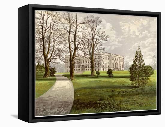 Kimbolton Castle, Huntingdonshire, Home of the Duke of Manchester, C1880-AF Lydon-Framed Premier Image Canvas