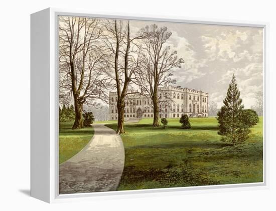 Kimbolton Castle, Huntingdonshire, Home of the Duke of Manchester, C1880-AF Lydon-Framed Premier Image Canvas