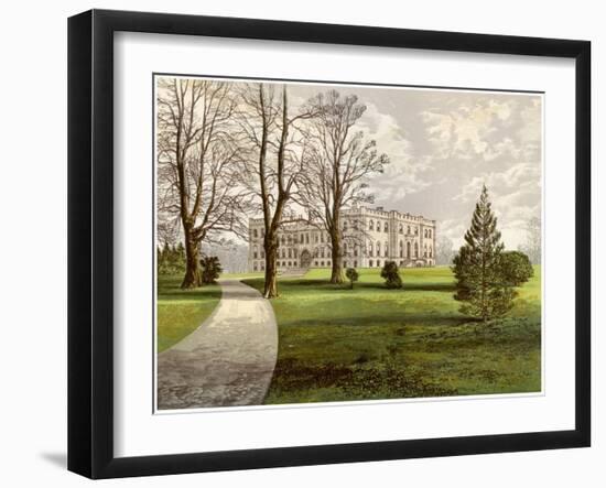 Kimbolton Castle, Huntingdonshire, Home of the Duke of Manchester, C1880-AF Lydon-Framed Giclee Print