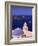 Kimisis Theotokov Church, Santorini, Greece-Walter Bibikow-Framed Photographic Print