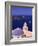 Kimisis Theotokov Church, Santorini, Greece-Walter Bibikow-Framed Photographic Print