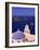 Kimisis Theotokov Church, Santorini, Greece-Walter Bibikow-Framed Photographic Print