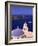 Kimisis Theotokov Church, Santorini, Greece-Walter Bibikow-Framed Photographic Print