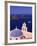 Kimisis Theotokov Church, Santorini, Greece-Walter Bibikow-Framed Photographic Print