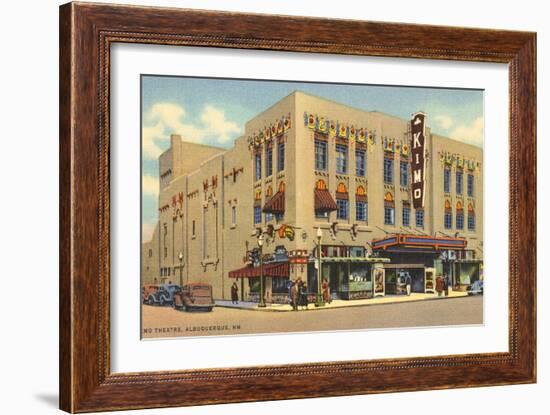 Kimo Theater, Albuquerque, New Mexico-null-Framed Art Print