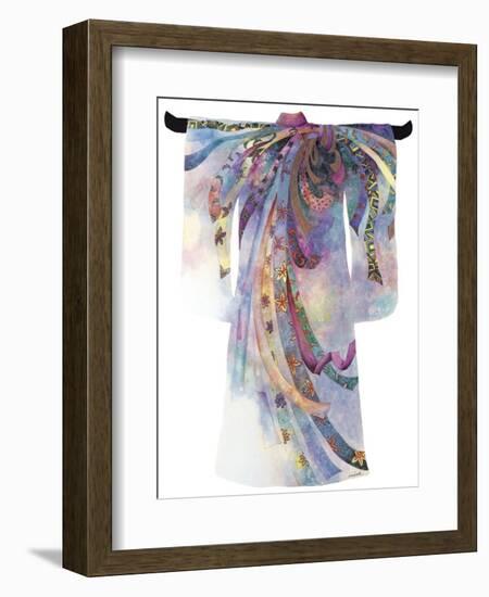 Kimone-Unknown Woodworth-Framed Art Print