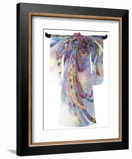 Kimone-Unknown Woodworth-Framed Art Print