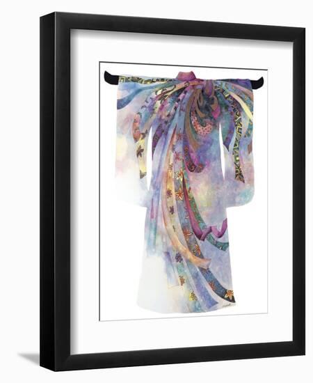 Kimone-Unknown Woodworth-Framed Art Print