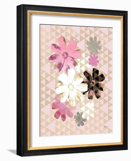 Kimono Daisies Bright 1-Bella Dos Santos-Framed Art Print