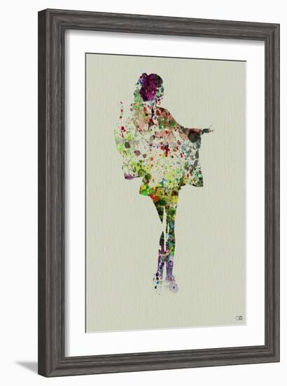 Kimono Dancer 2-NaxArt-Framed Art Print