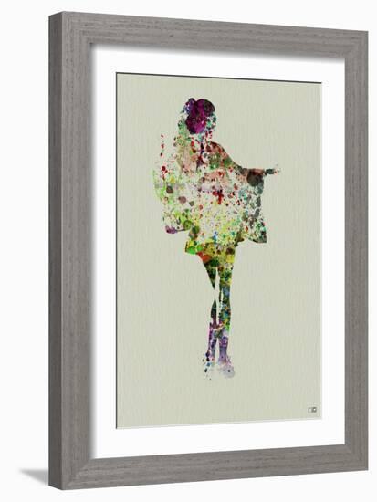 Kimono Dancer 2-NaxArt-Framed Art Print