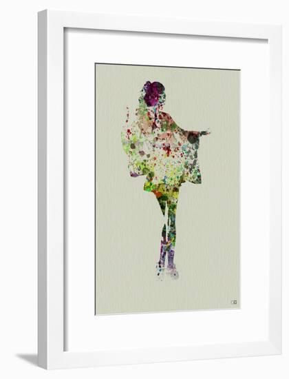 Kimono Dancer 2-NaxArt-Framed Art Print