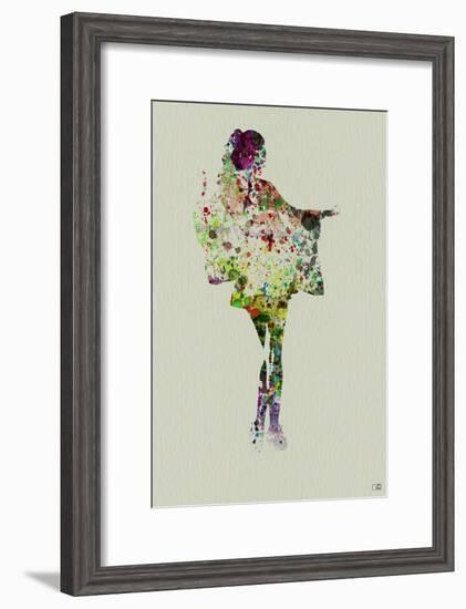 Kimono Dancer 2-NaxArt-Framed Art Print