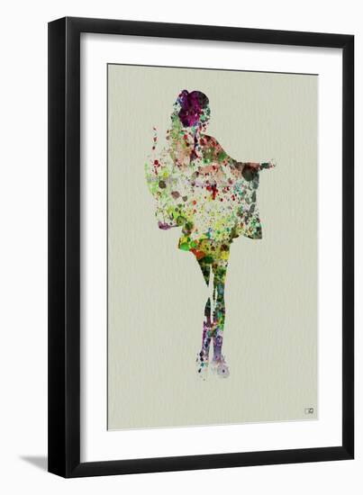 Kimono Dancer 2-NaxArt-Framed Art Print