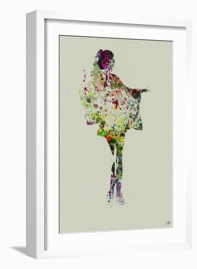 Kimono Dancer 2-NaxArt-Framed Art Print