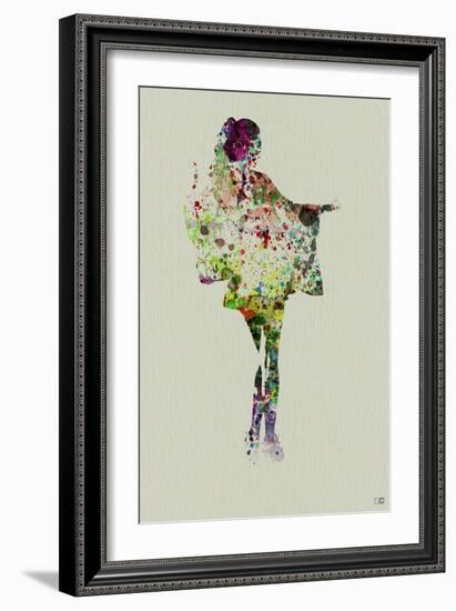 Kimono Dancer 2-NaxArt-Framed Art Print