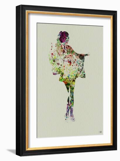 Kimono Dancer 2-NaxArt-Framed Art Print