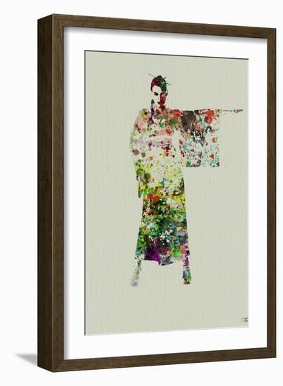 Kimono Dancer 4-NaxArt-Framed Art Print