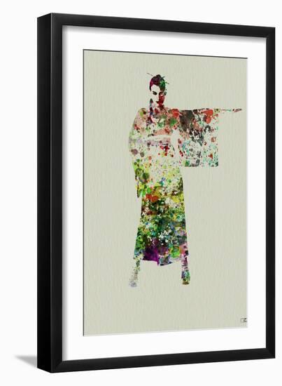 Kimono Dancer 4-NaxArt-Framed Art Print