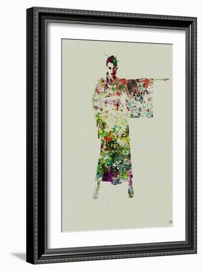 Kimono Dancer 4-NaxArt-Framed Art Print