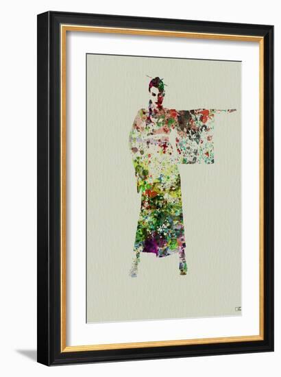 Kimono Dancer 4-NaxArt-Framed Art Print