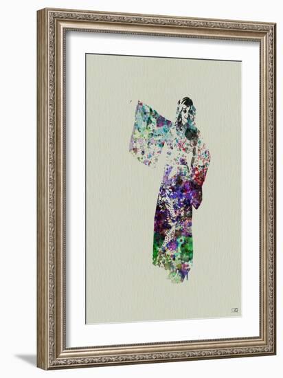 Kimono Dancer 6-NaxArt-Framed Art Print