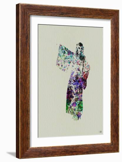 Kimono Dancer 6-NaxArt-Framed Art Print