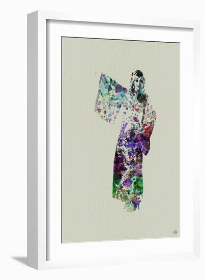 Kimono Dancer 6-NaxArt-Framed Art Print