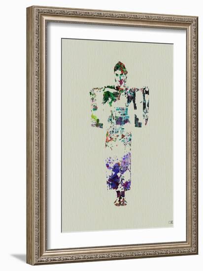 Kimono Dancer 7-NaxArt-Framed Art Print