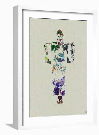 Kimono Dancer 7-NaxArt-Framed Art Print