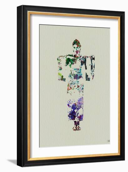 Kimono Dancer 7-NaxArt-Framed Art Print