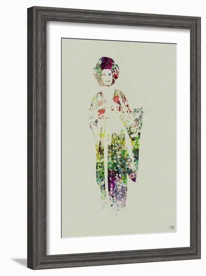 Kimono Dancer-NaxArt-Framed Art Print