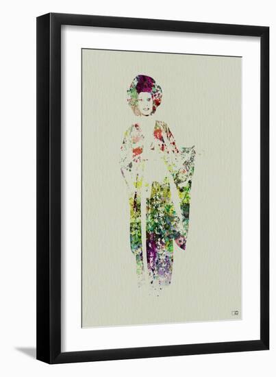 Kimono Dancer-NaxArt-Framed Art Print