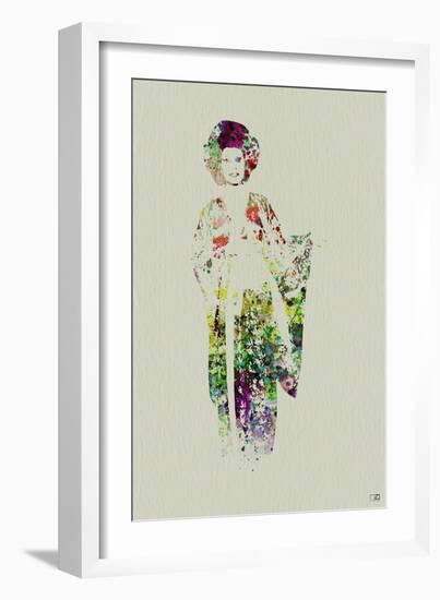 Kimono Dancer-NaxArt-Framed Art Print
