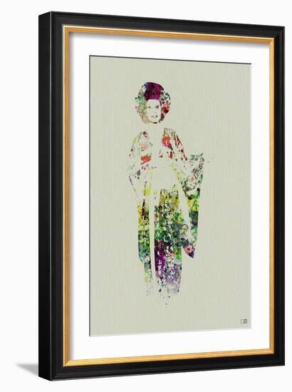 Kimono Dancer-NaxArt-Framed Art Print