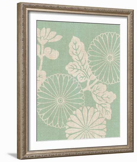 Kimono Floral III-Belle Poesia-Framed Giclee Print