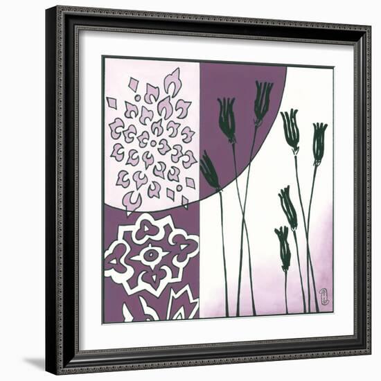 Kimono Garden II-Megan Meagher-Framed Art Print