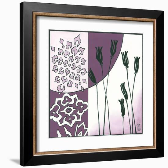 Kimono Garden II-Megan Meagher-Framed Art Print