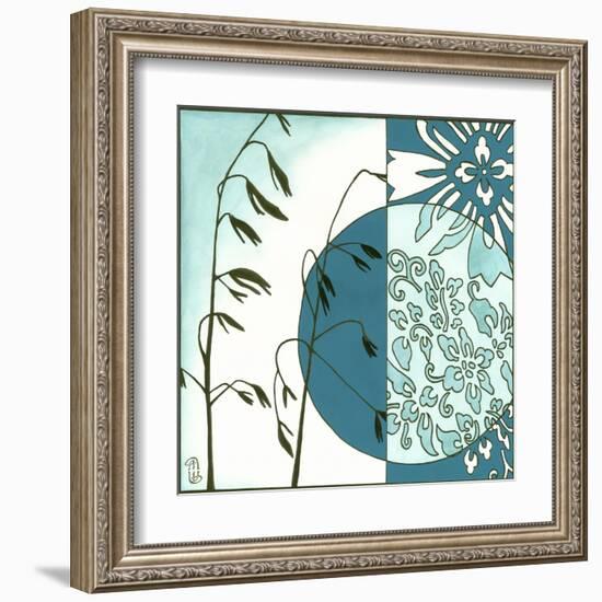 Kimono Garden III-Megan Meagher-Framed Art Print