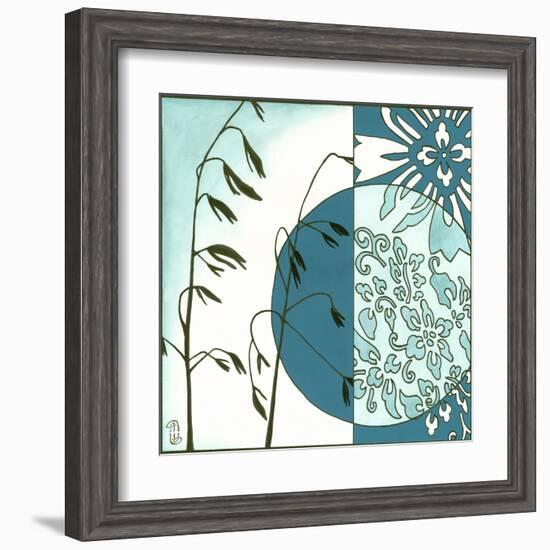 Kimono Garden III-Megan Meagher-Framed Art Print